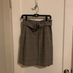 H&M houndstooth pencil skirt